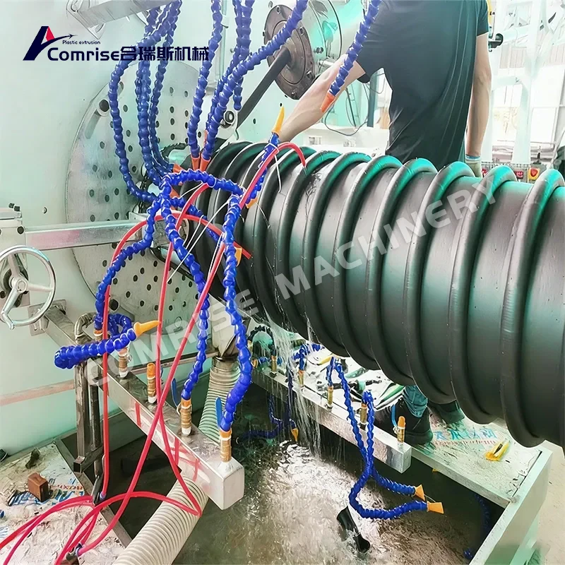HDPE Krah Pipe Making Machine